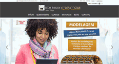 Desktop Screenshot of escolatecnicadecostura.com.br